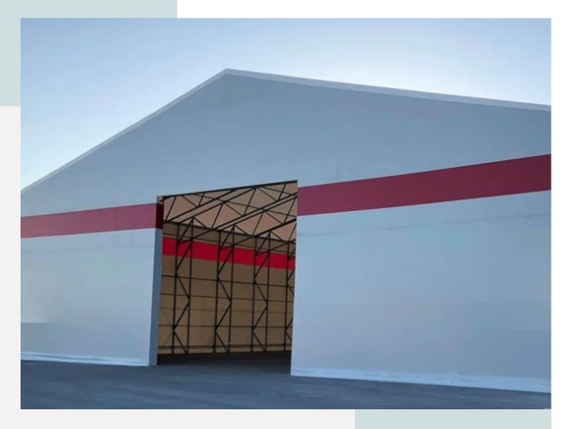 Быстровозводимые ангары в Сосновоборске