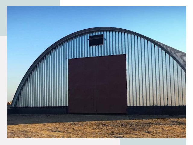 Арочные ангары в Сосновоборске