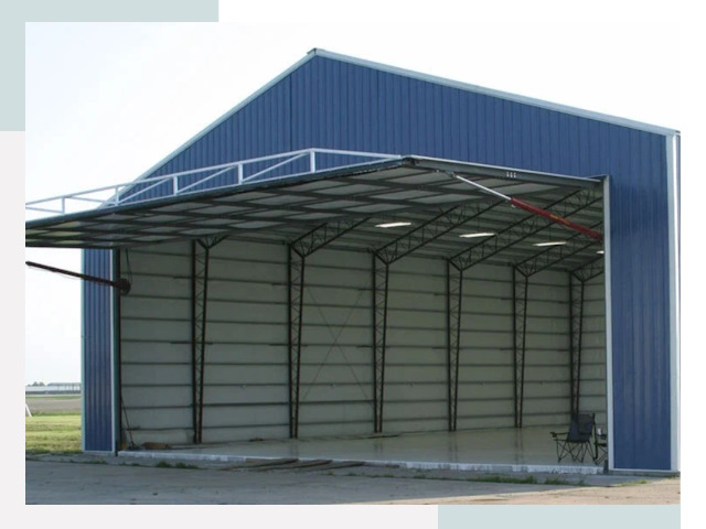 Прямо стенные ангары в Сосновоборске