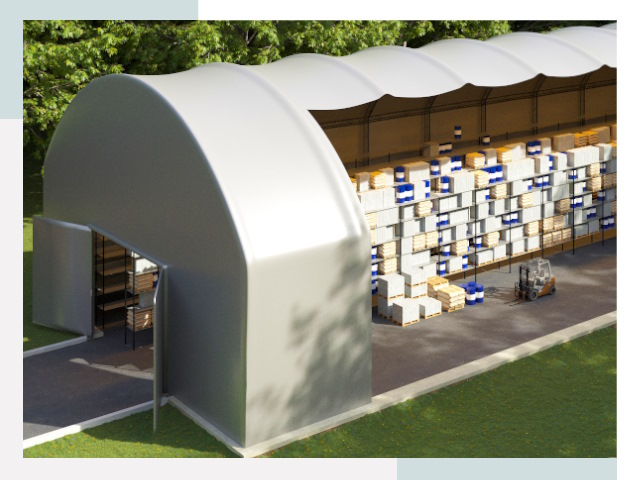 Тентовые ангары в Сосновоборске