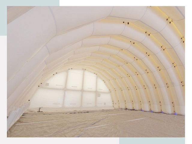 Пневмокаркасные ангары в Сосновоборске