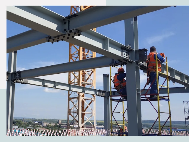 Монтаж металлоконструкций в Сосновоборске