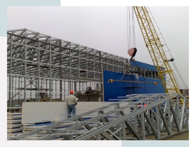 Монтаж ангаров в Сосновоборске