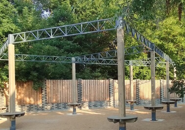 Терраса из металлоконструкций под ключ, проектирование, изготовление и монтаж от СтальСтрой-Ссб